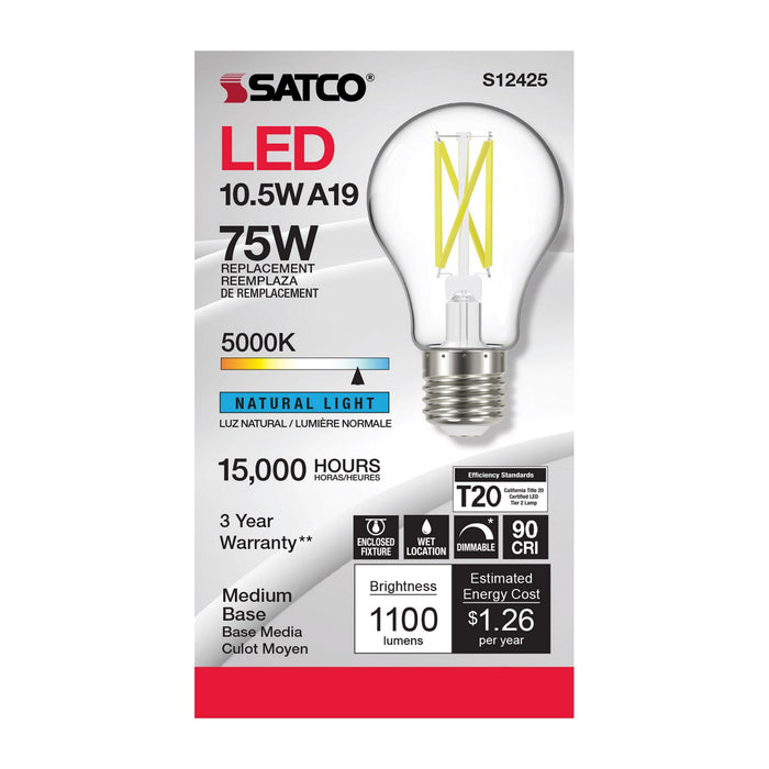Satco S12425 Light Bulb, Clear