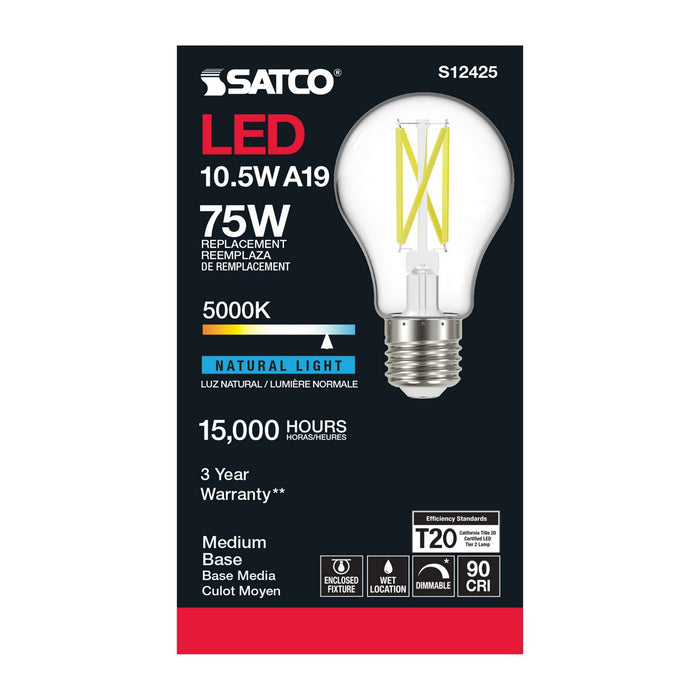 Satco S12425 Light Bulb, Clear