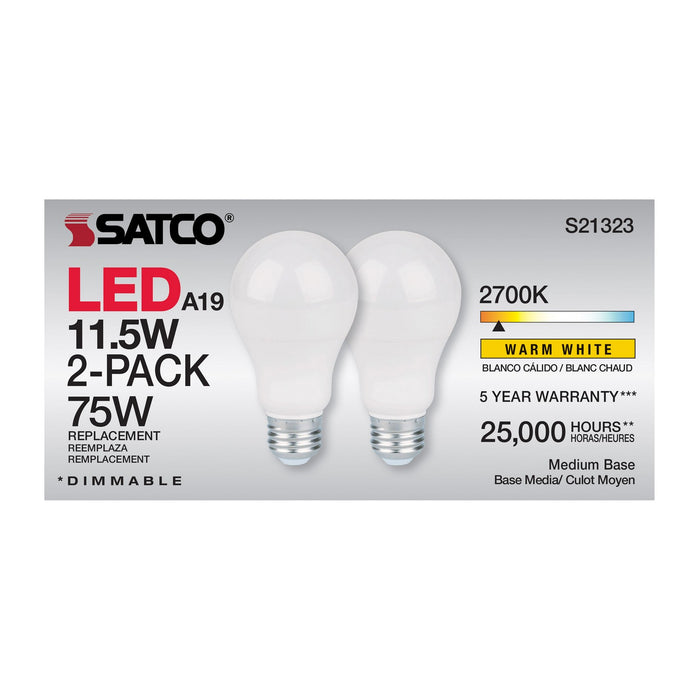 Satco S21323 Light Bulb, Frost