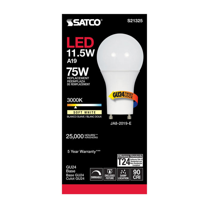 Satco S21325 Light Bulb, Frost