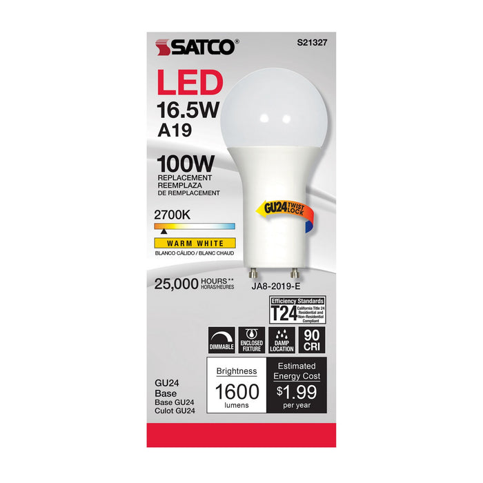 Satco S21327 Light Bulb, Frost
