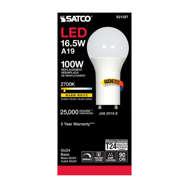 Satco S21327 Light Bulb, Frost