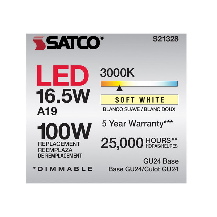 Satco S21328 Light Bulb, Frost