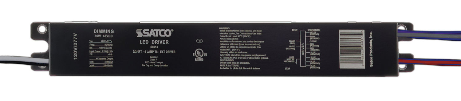 Satco S8013 LED Lamp, Black