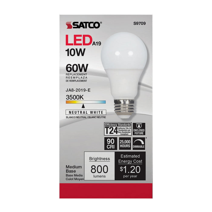Satco S9709 Light Bulb, Frost