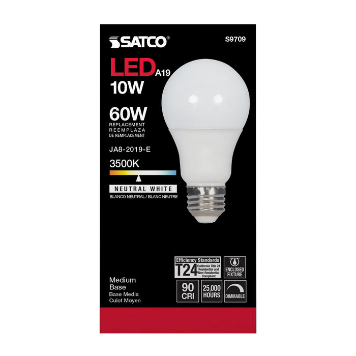 Satco S9709 Light Bulb, Frost