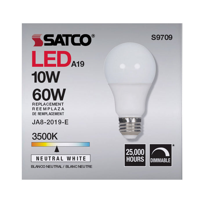 Satco S9709 Light Bulb, Frost