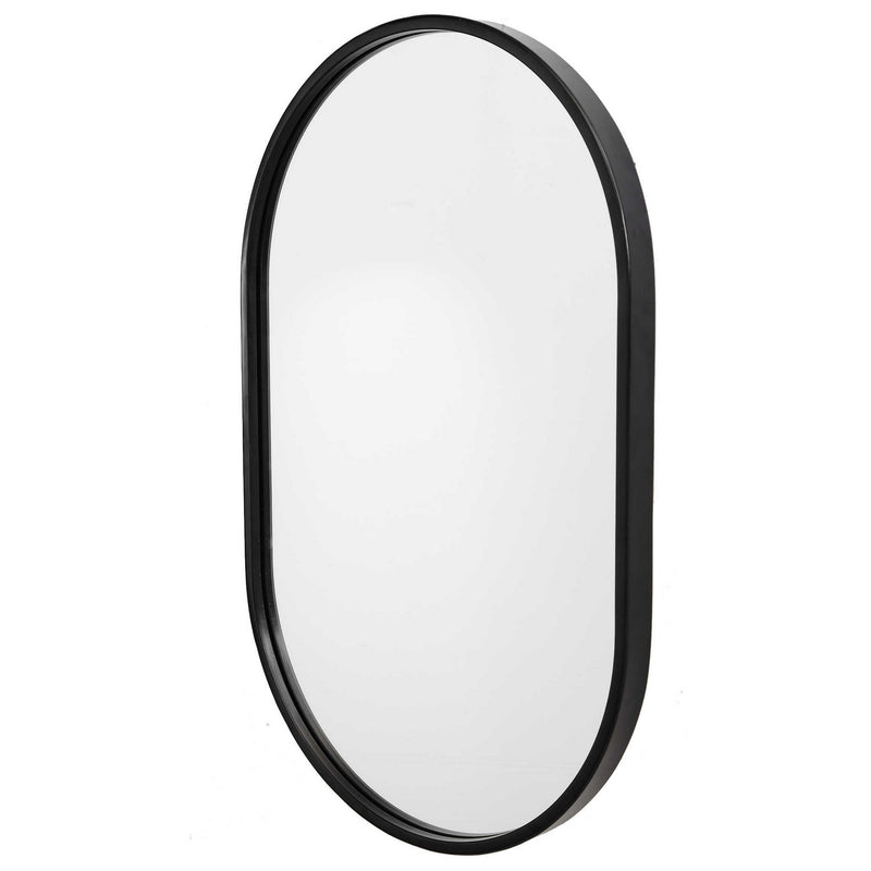 Uttermost 09735 Mirror, Satin Black