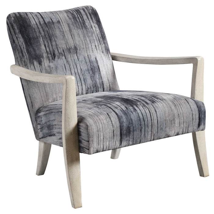 Uttermost 23587 Accent Chair, Solid Wood