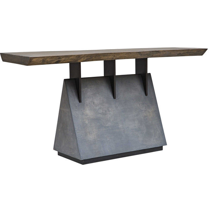 Uttermost 25482 Console Table, Mahogany Wood
