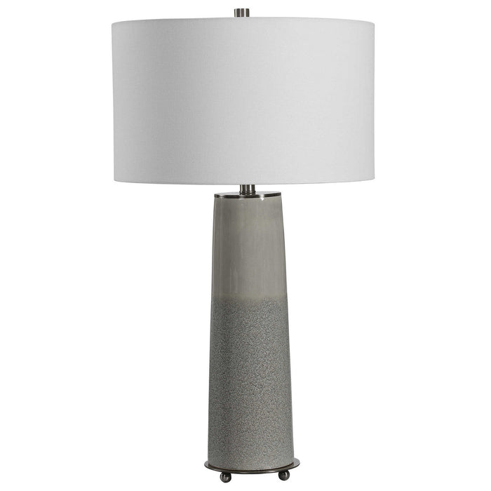 Uttermost 28436 One Light Table Lamp, Gunmetal