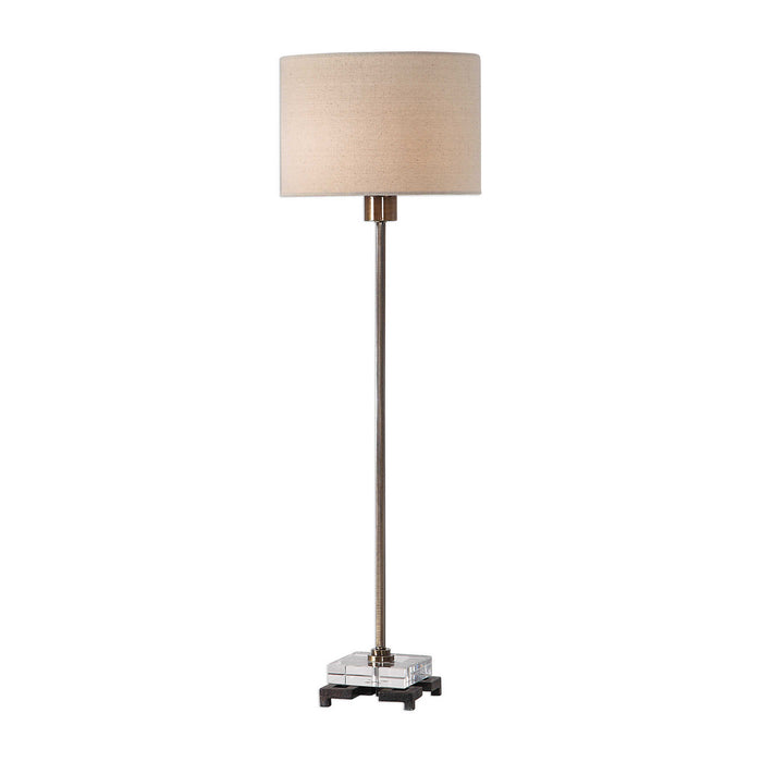Uttermost 29642-1 One Light Table Lamp, Antique Brass