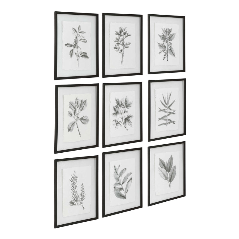 Uttermost 41617 Wall Art, Matte Black