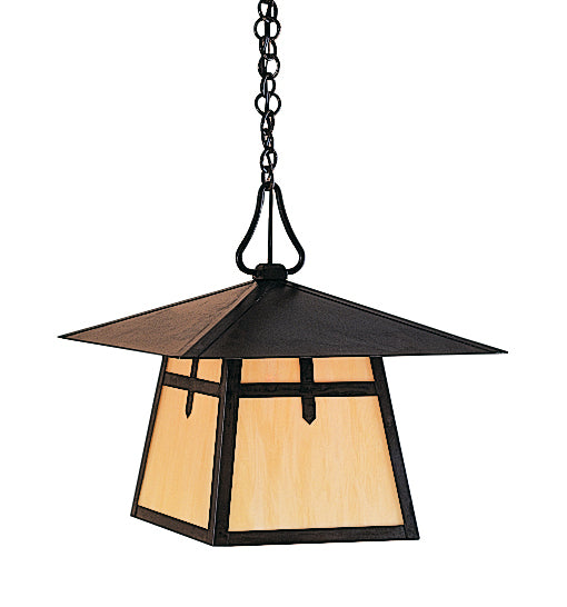 Arroyo CH-15DTN-BZ One Light Pendant, Bronze