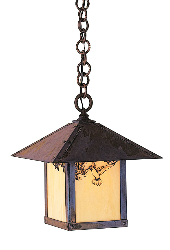 Arroyo EH-12HFTN-MB One Light Pendant, Mission Brown