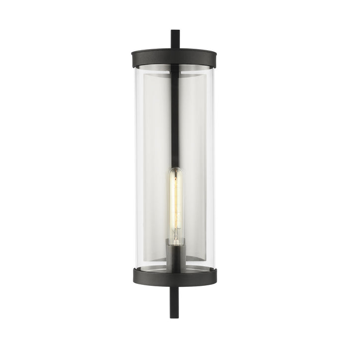 Visual Comfort Studio CO1291TXB One Light Wall Lantern, Textured Black