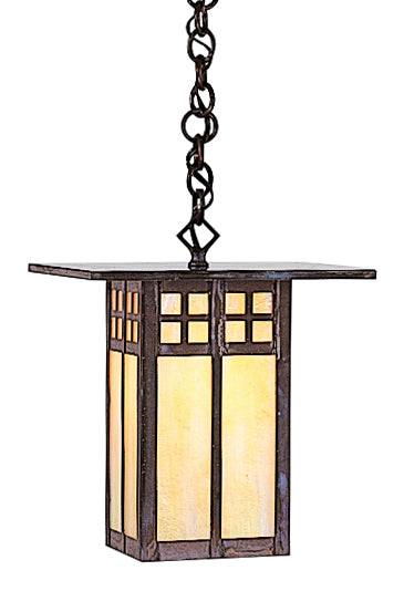 Arroyo GH-9GW-MB One Light Pendant, Mission Brown