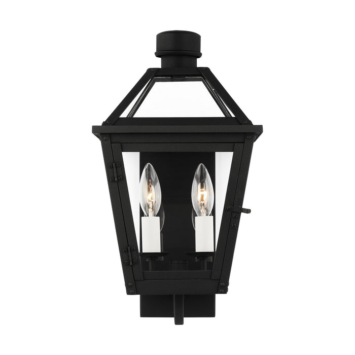 Visual Comfort Studio CO1392TXB Two Light Wall Lantern, Textured Black