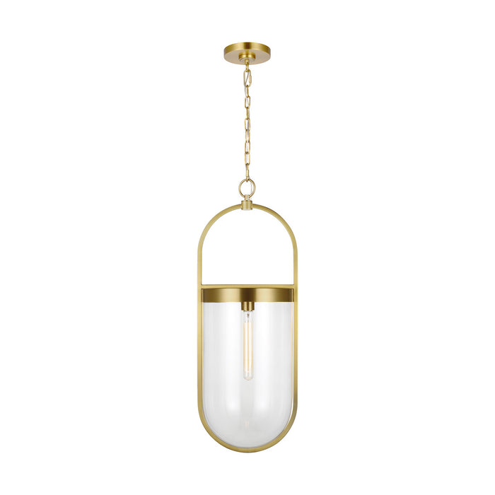 Visual Comfort Studio CP1361BBS One Light Pendant, Burnished Brass