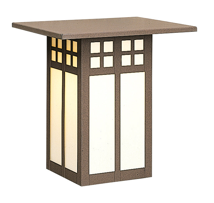 Arroyo GW-9CR-RB One Light Wall Mount, Rustic Brown