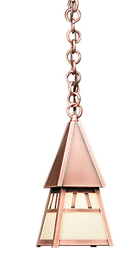 Arroyo DH-4CR-AC One Light Pendant, Antique Copper