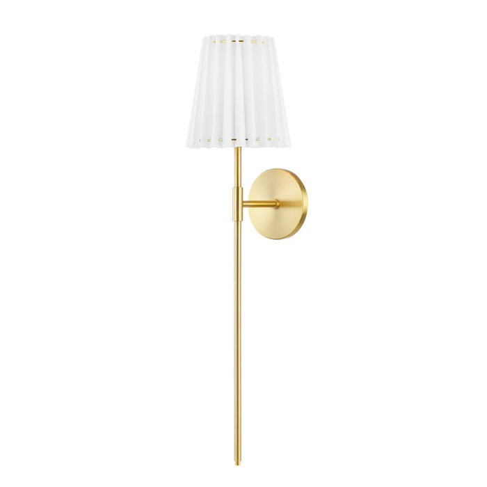 Mitzi H476101B-AGB LED Wall Sconce, Aged Brass