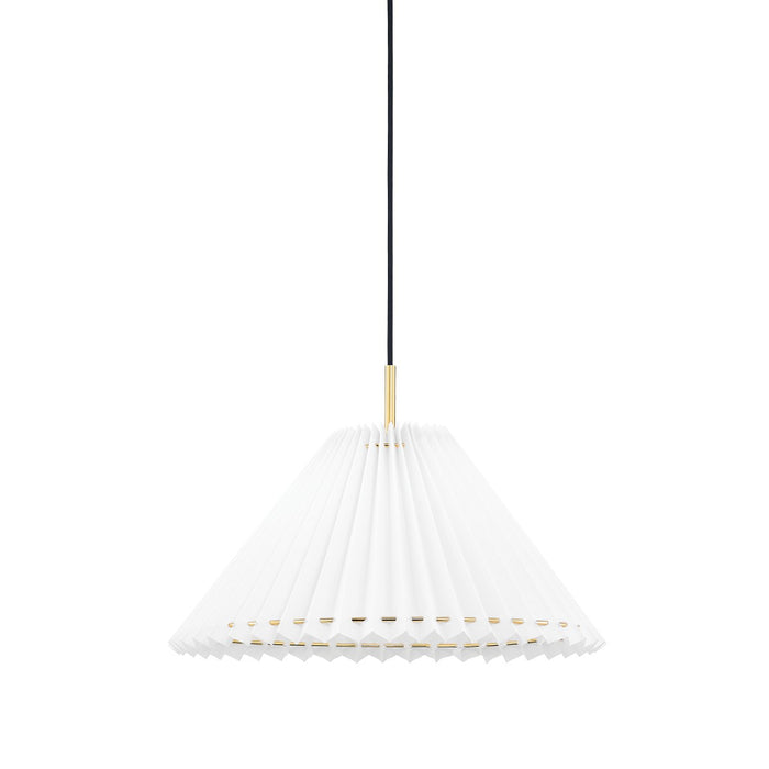 Mitzi H476701S-AGB LED Pendant, Aged Brass