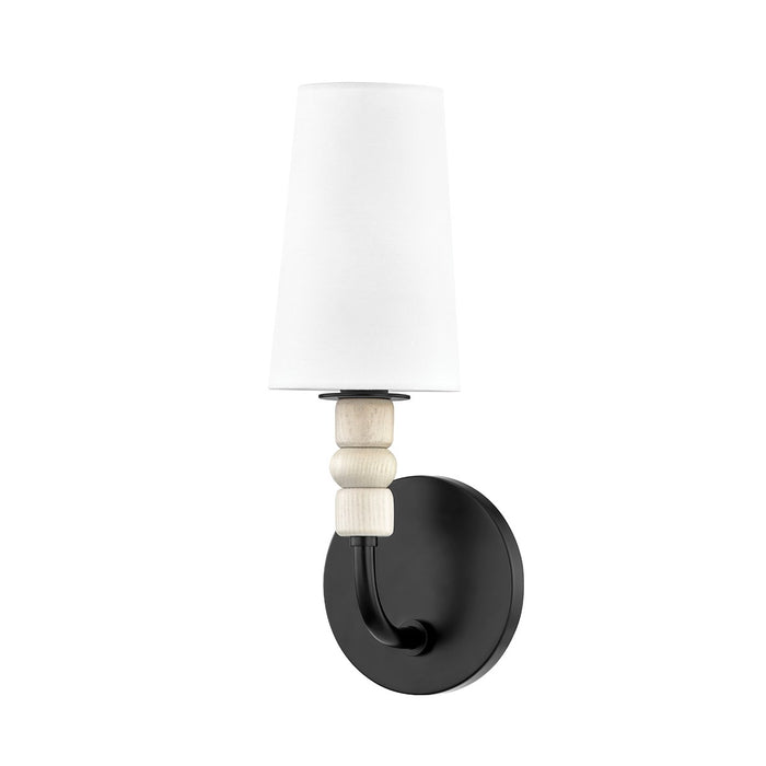 Mitzi H523101-SBK One Light Wall Sconce, Soft Black