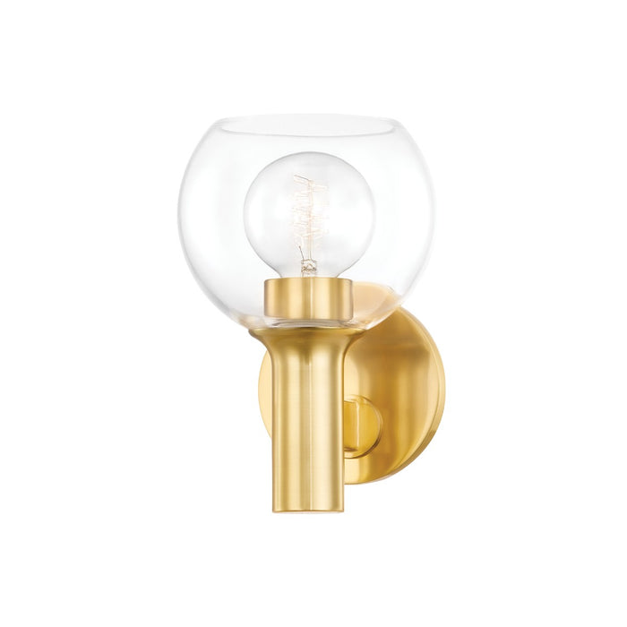 Mitzi H543301-AGB One Light Bath and Vanity, Aged Brass
