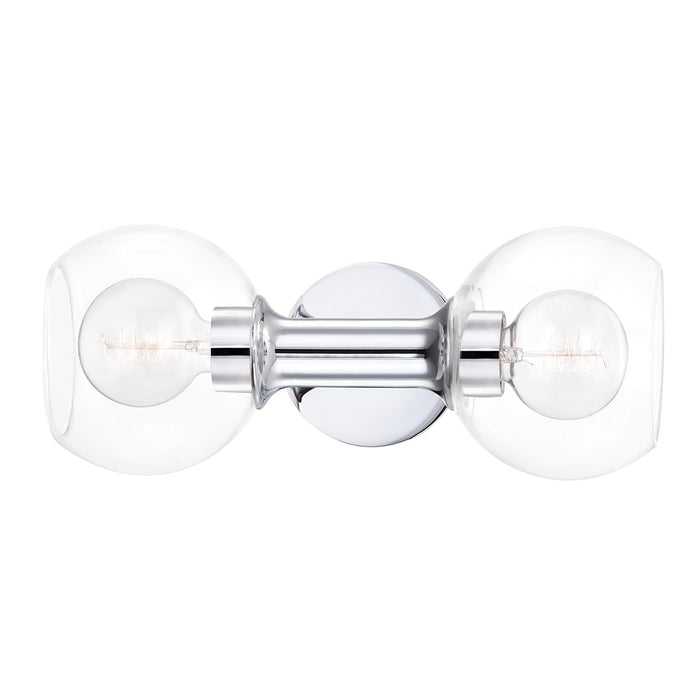 Mitzi H543302-PC Two Light Bath and Vanity, Polished Chrome