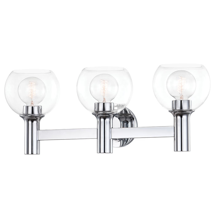 Mitzi H543303-PC Three Light Bath and Vanity, Polished Chrome