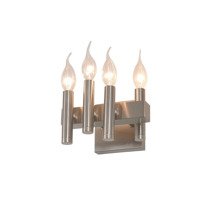 Varaluz 357B04LSN Four Light Bath, Satin Nickel