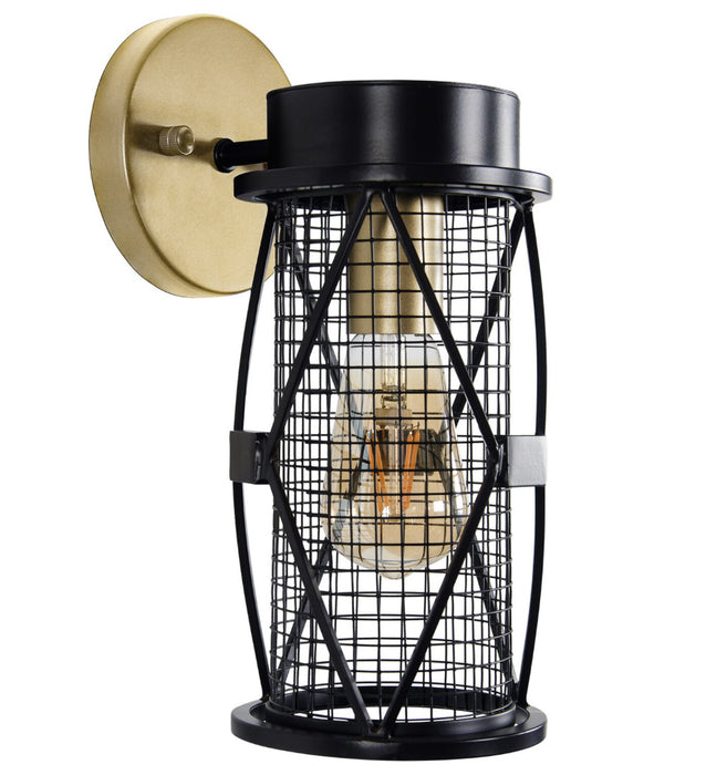 Varaluz 612630 One Light Bath, Warm Bronze/Gold
