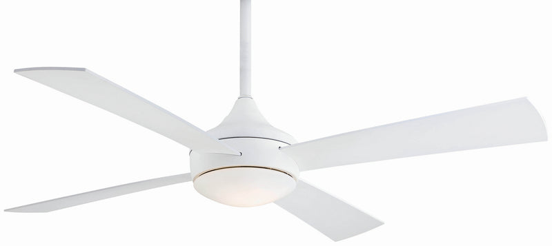 Minka Aire F523L-WHF 52" Ceiling Fan, Flat White