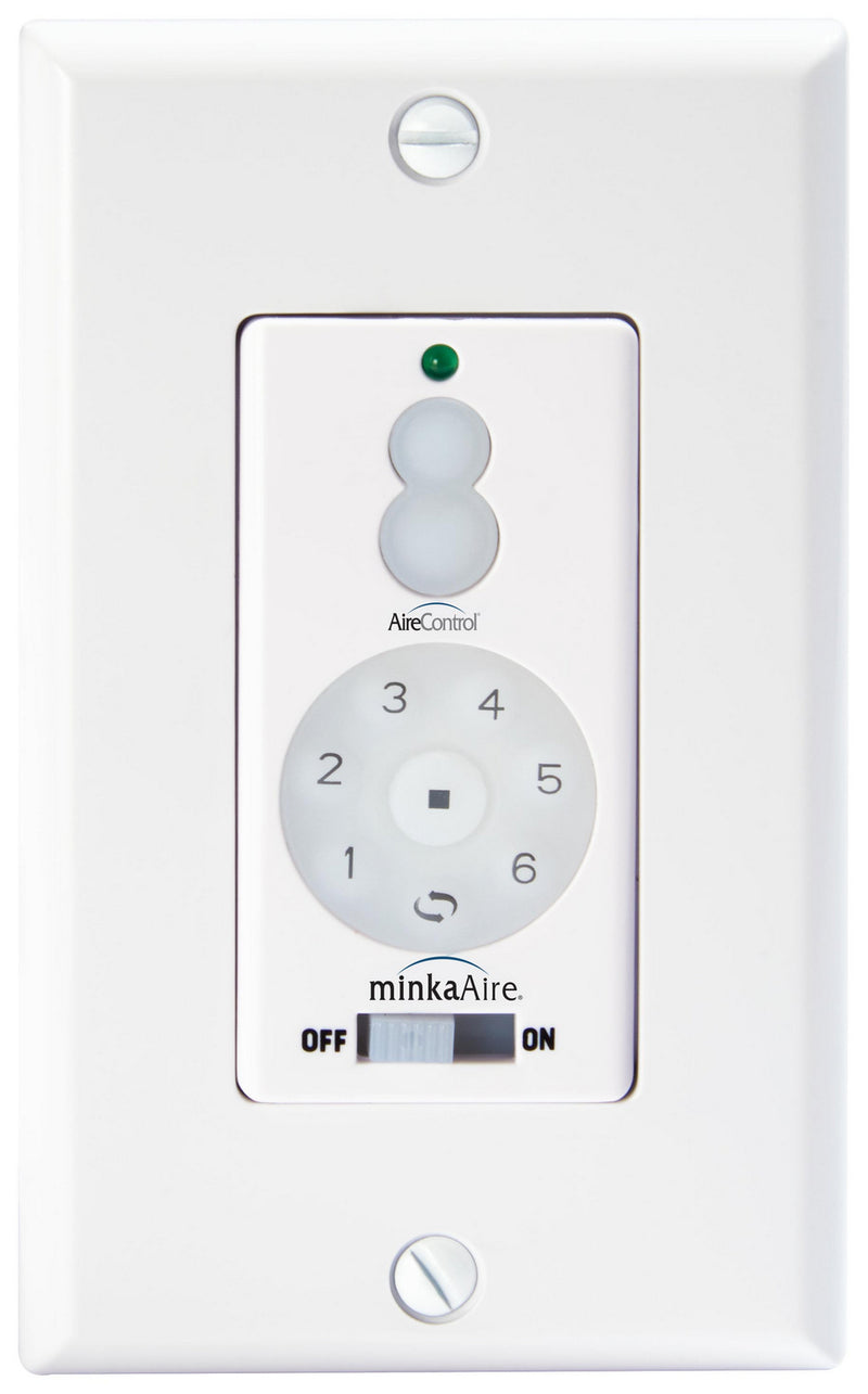 Minka Aire WC1000 Dc Fan Wall Control, White