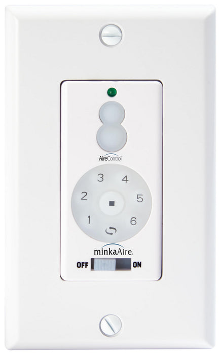 Minka Aire WC1000 Dc Fan Wall Control, White
