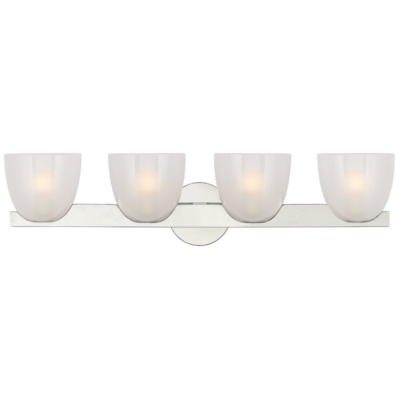 Visual Comfort Signature ARN 2493PN-FG LED Bath, Polished Nickel