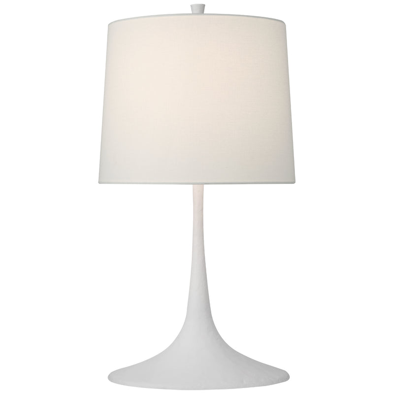 Visual Comfort Signature BBL 3180PW-L LED Table Lamp, Plaster White