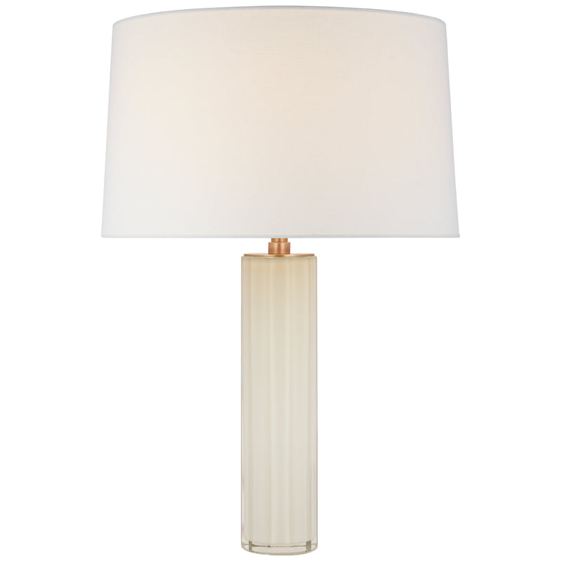 Visual Comfort Signature CHA 8436WG-L LED Table Lamp, White Glass