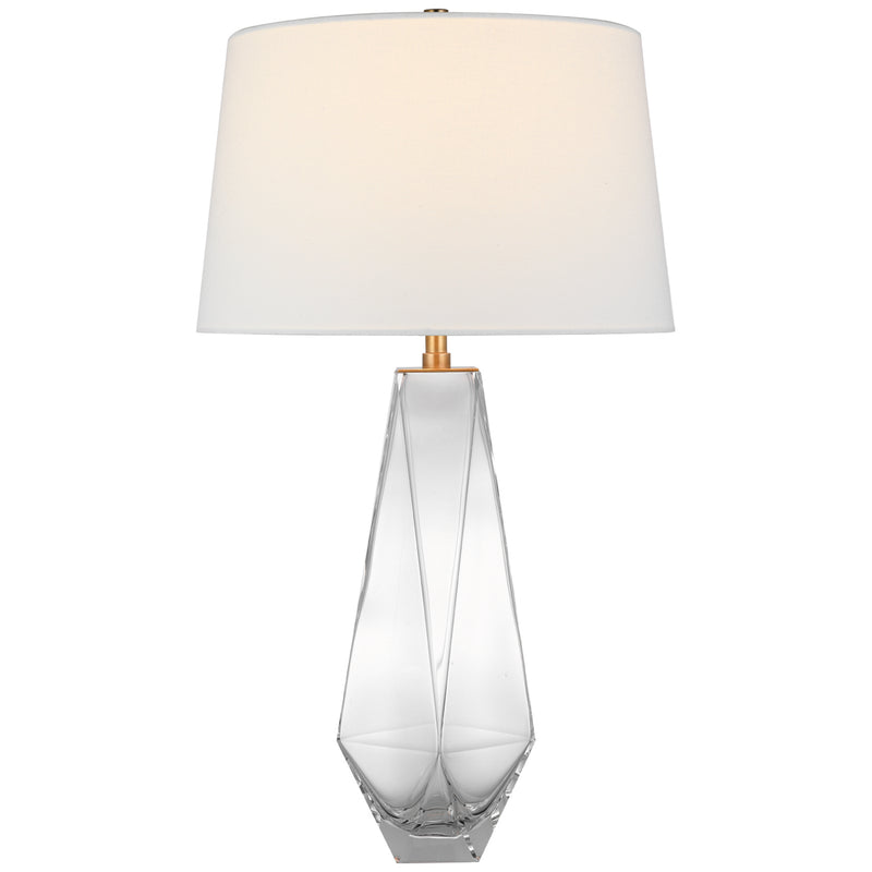 Visual Comfort Signature CHA 8438CG-L LED Table Lamp, Clear Glass