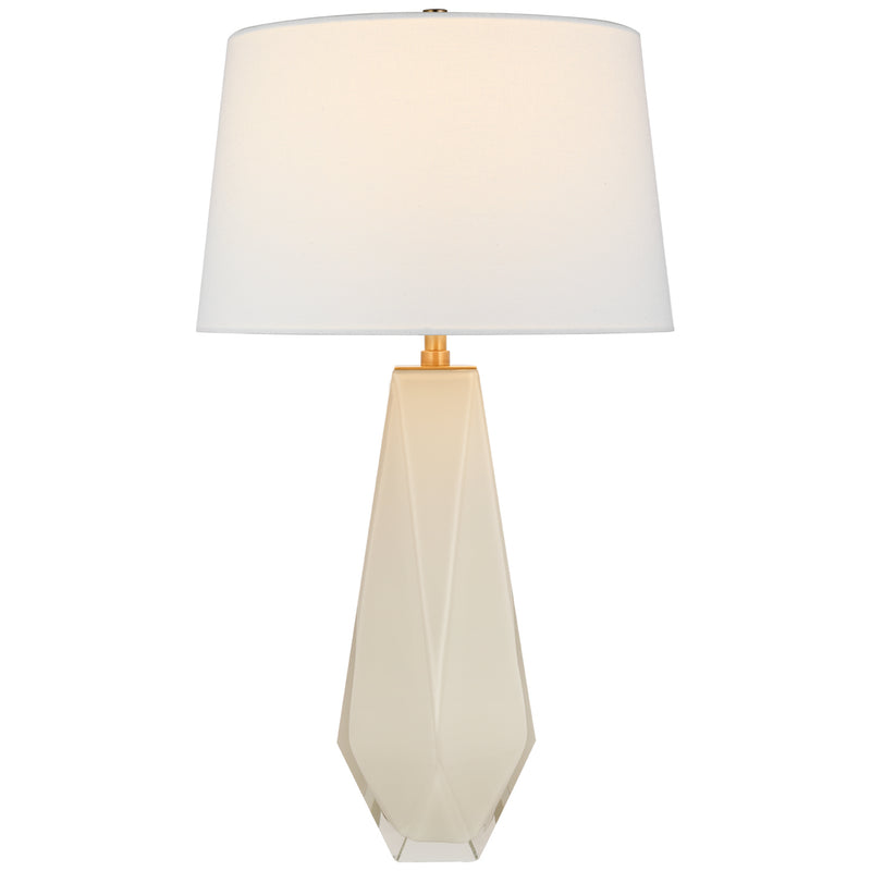 Visual Comfort Signature CHA 8438WG-L LED Table Lamp, White Glass