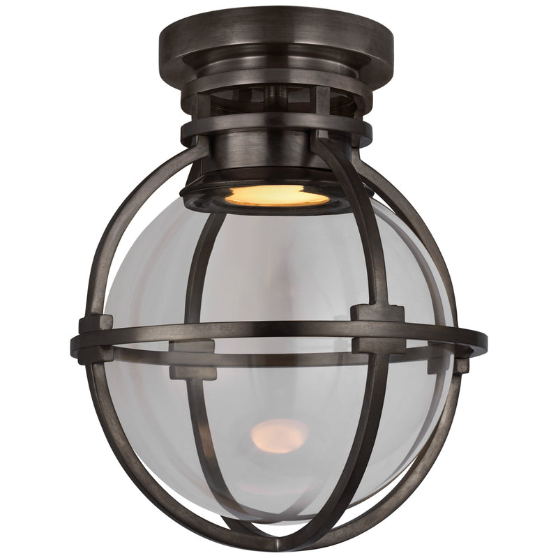 Visual Comfort Signature CHC 4481BZ-CG LED Flush Mount, Bronze