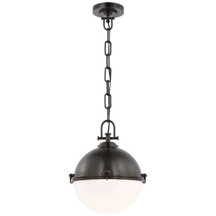 Visual Comfort Signature CHC 5490BZ-WG LED Pendant, Bronze