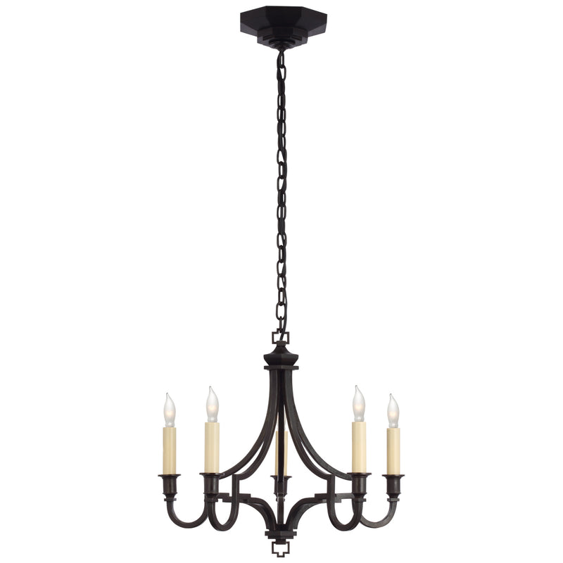 Visual Comfort Signature CHC 5560AI LED Chandelier, Aged Iron