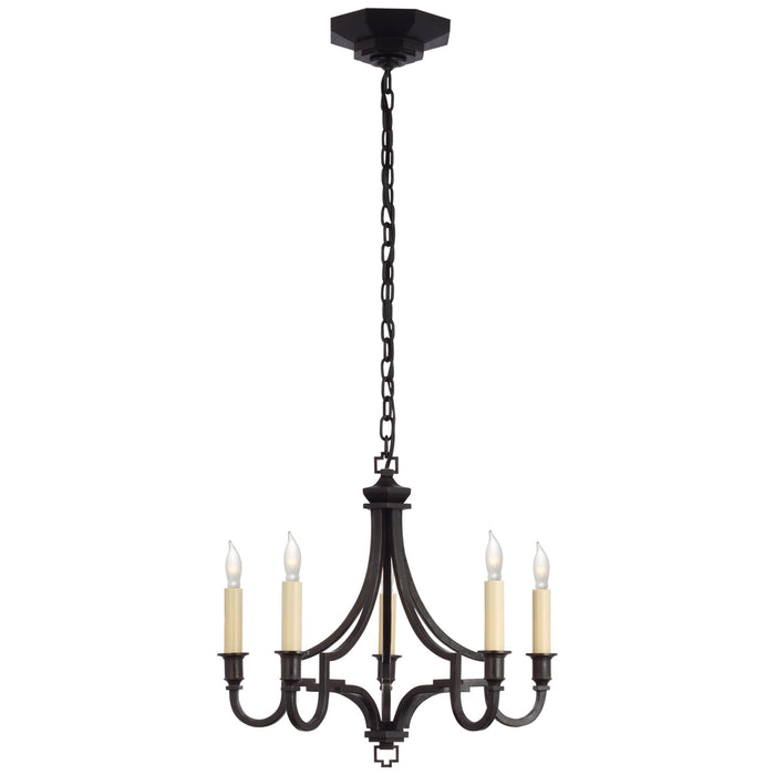 Visual Comfort Signature CHC 5560AI LED Chandelier, Aged Iron