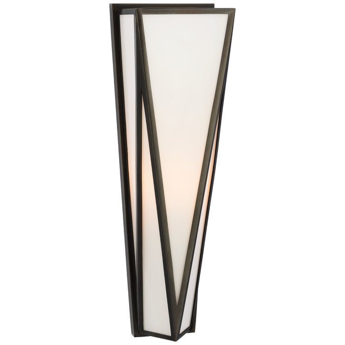 Visual Comfort Signature JN 2240BZ-WG LED Wall Sconce, Bronze