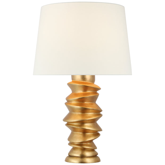 Visual Comfort Signature JN 3005AGL-L LED Table Lamp, Antique Gold Leaf
