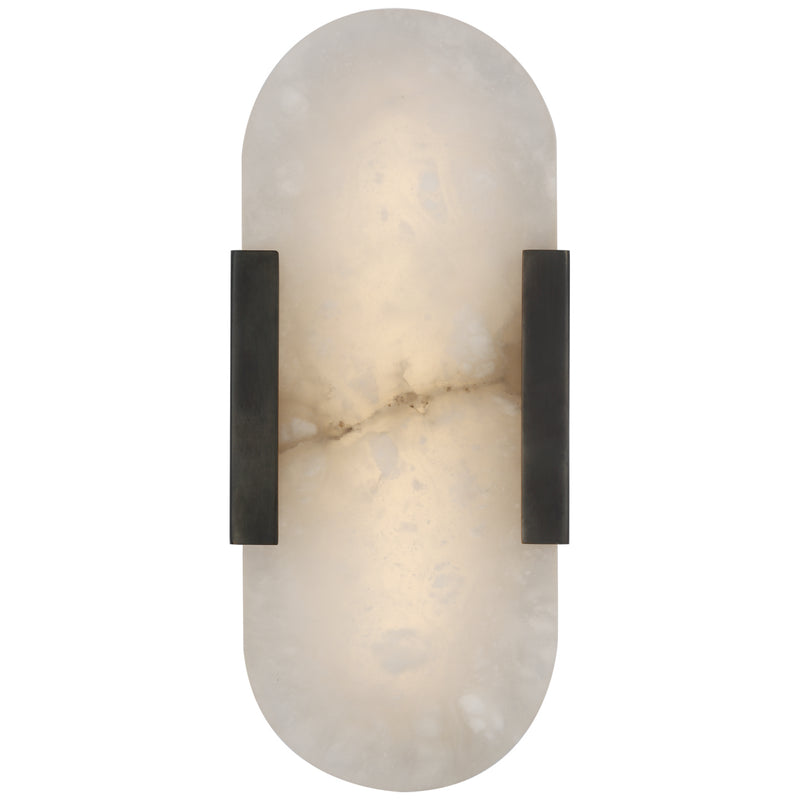 Visual Comfort Signature KW 2015BZ-ALB LED Wall Sconce, Bronze