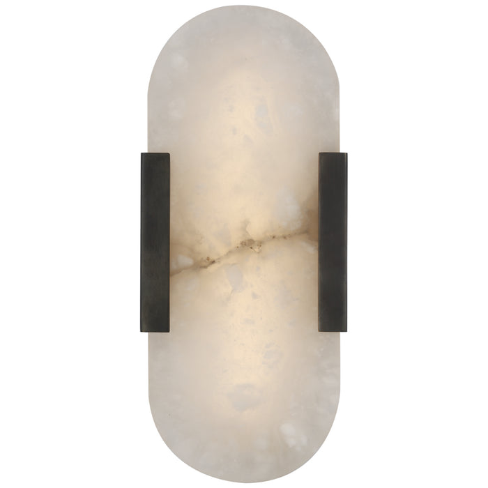 Visual Comfort Signature KW 2015BZ-ALB LED Wall Sconce, Bronze