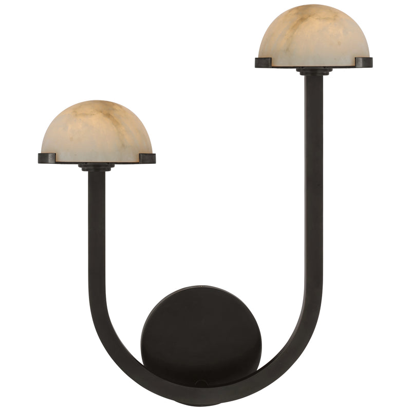 Visual Comfort Signature KW 2624BZ-ALB LED Wall Sconce, Bronze